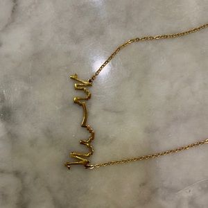 New Orleans skyline necklace